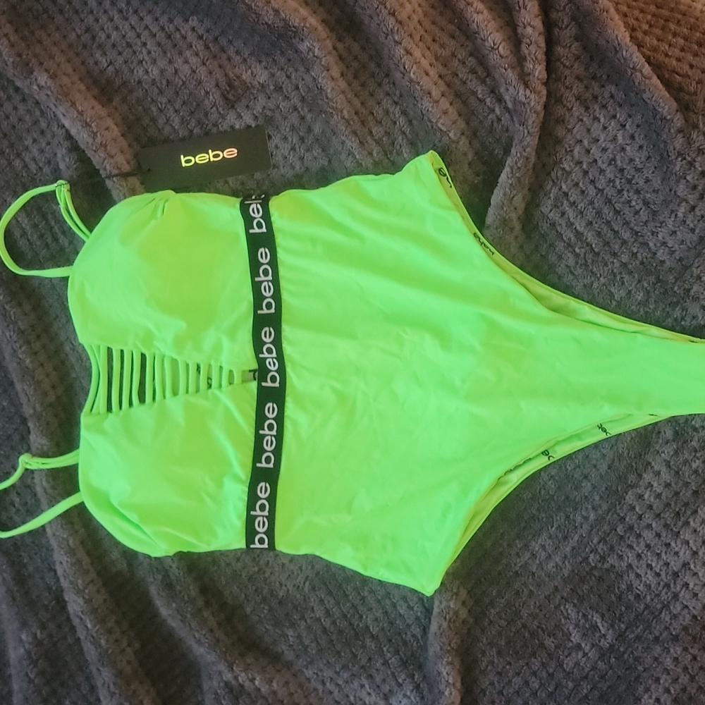 Bebe one piece swimsuit